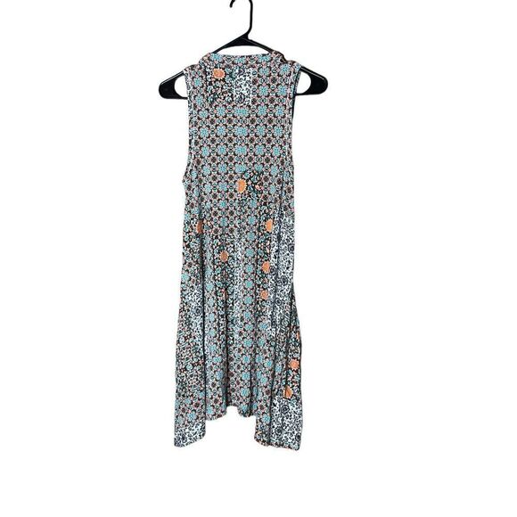 Anthropologie Maeve BOHO Floral Mixed Print Sleeveless Dress Size Small - Picture 9 of 9